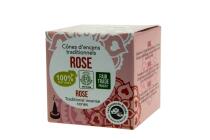 ROSE - 100 % natürliche Räucherkegel Aromandise